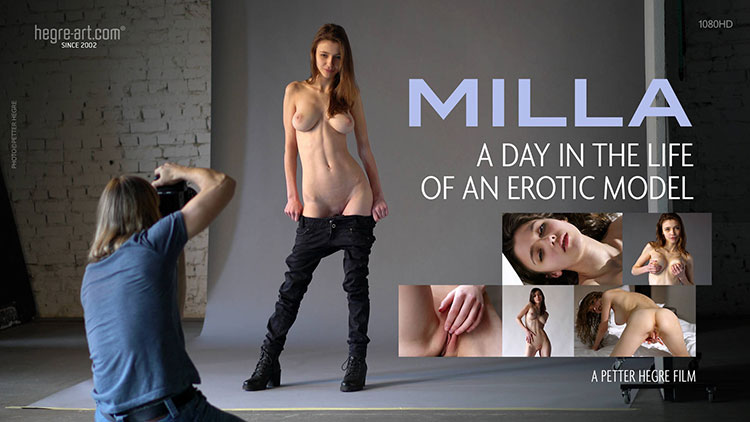 Milla Erotic Model from Hegre Art