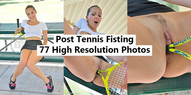 Jenna on FTV - Post Tennis Fisting