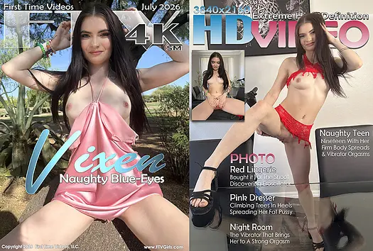 Vixen featured in an exclusive FTVGirls photo and video release